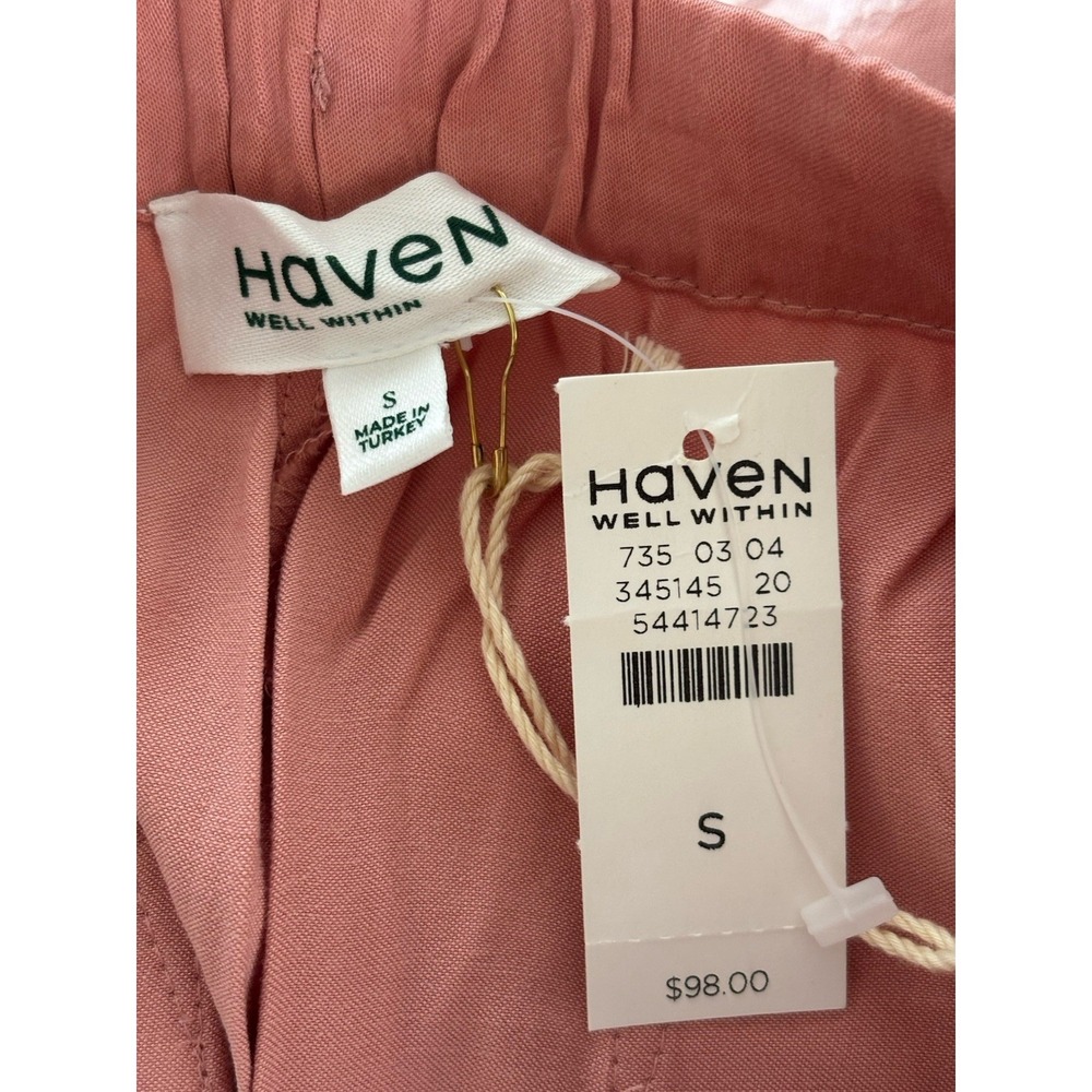 Haven Well Within Womens Satin Wide Leg Lounge Pants Pink Size S NWT - Picture 4 of 7
